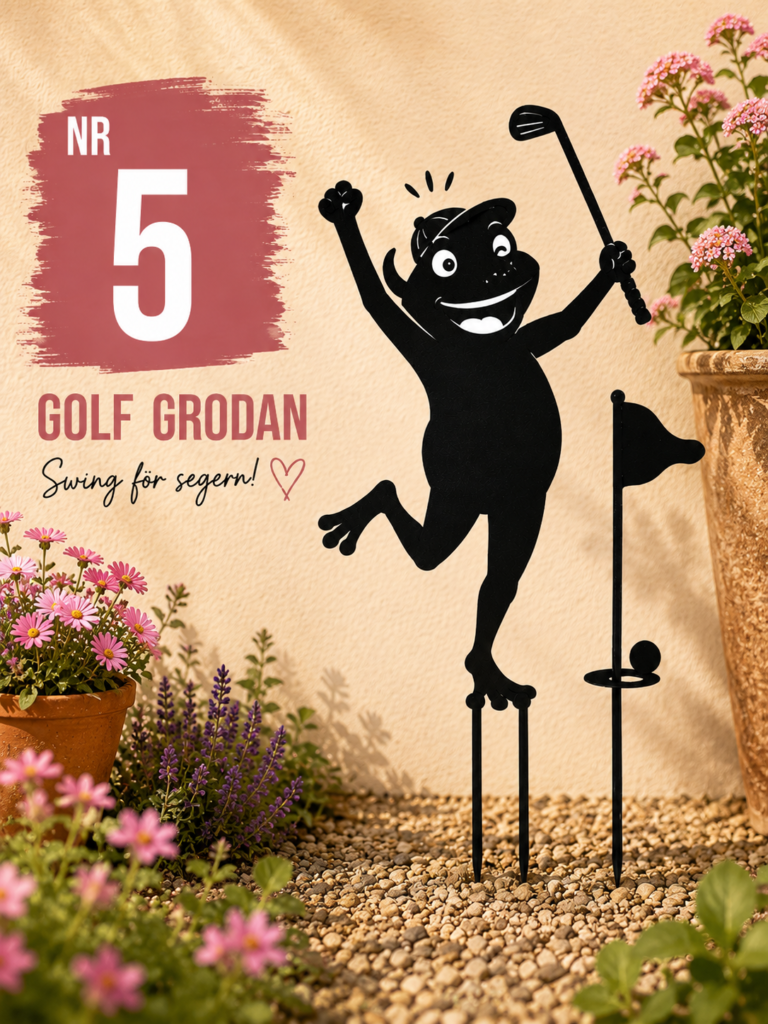 Groda nr 5 - Tiger Woods Grodan ⛳